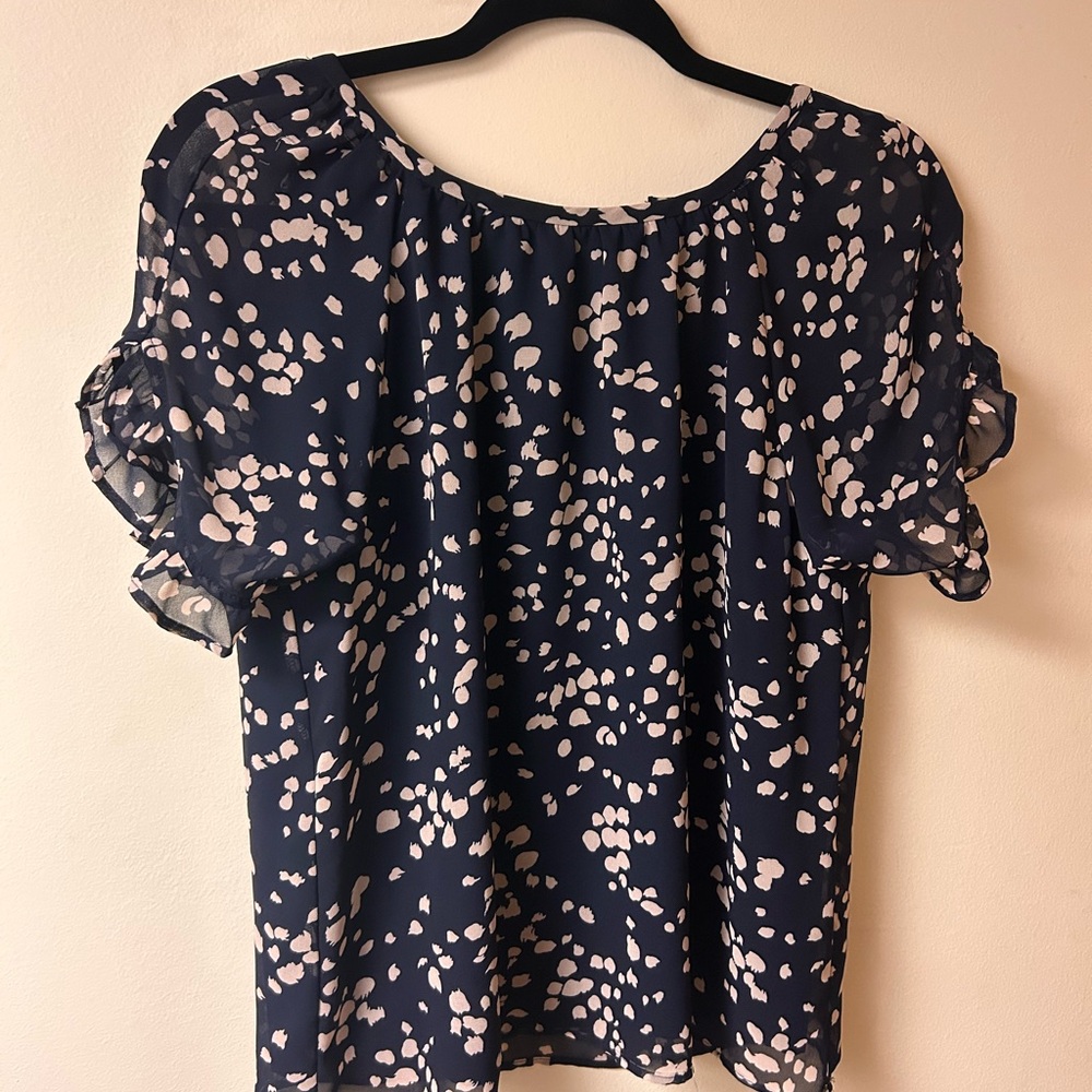 Navy&White Madewell Blouse (read description)
